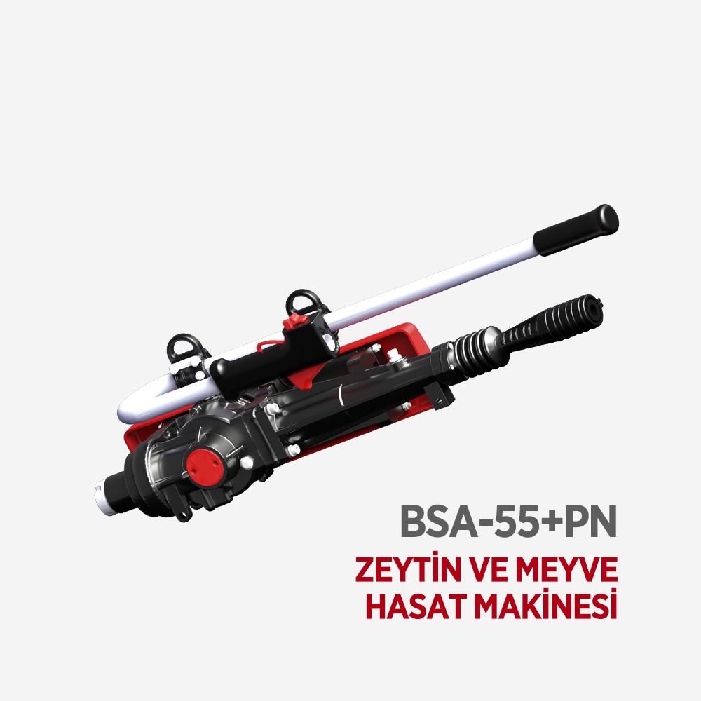 Zeytin ve Meyve (Hasat) Makinesi BSA-55+PN  DÜNYANIN EN HAFİF VE EN HIZLI PROFESYONEL YAN TİP MAKİNASI            ( M O T O R S U Z )